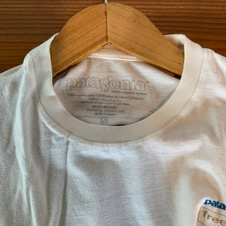 NO.1 patagonia 2000s free to flow パタゴニア オーガニックコットン made in JAPAN vintage