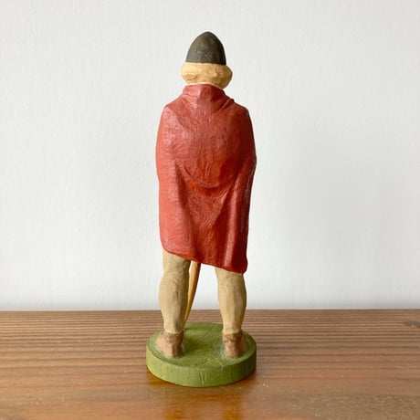 HENNING Wood Carving へニング木彫り彫刻／バイキング男性