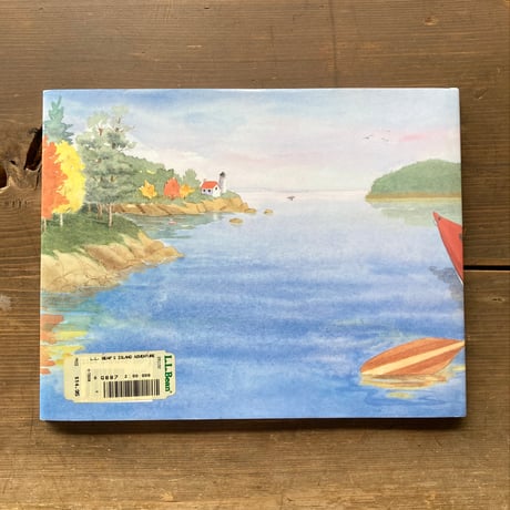 L.L.Bear's Island Adventure 1992年 L.L.Beanの絵本☆レア