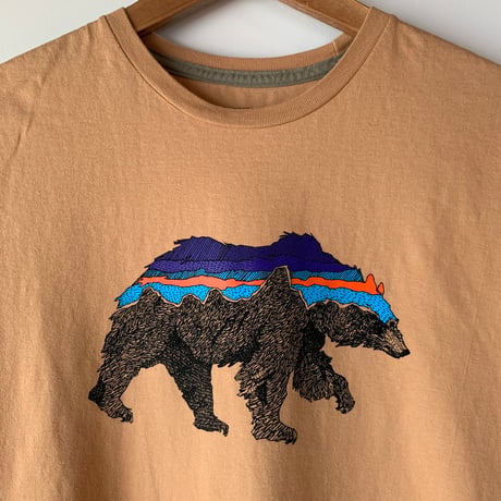 patagonia  S/S M BACK FOR GOOD BEAR パタゴニア オーガニックコットン 熊 ベアー VINTAGE