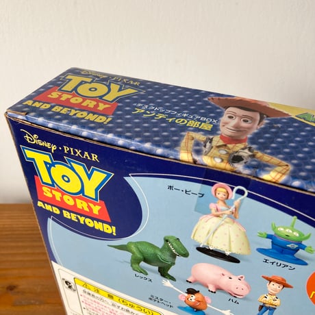 Disney TOY STORY ANDY'S ROOM トイストーリー デスクトップフィギュアBOX アンディの部屋