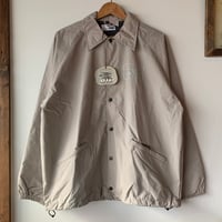 OIL WORK GARMENT コーチジャケット グレー プリント L NOS DEADSTOCK BLUCO VINTAGE