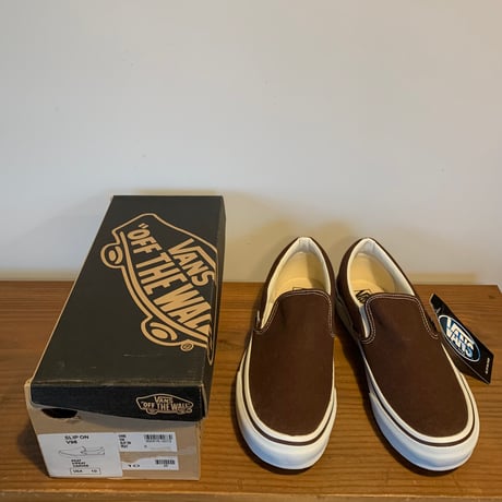 VANS スリッポン PEAT NOS デッドストック 1990年後期〜2000年前期 オールドバンズ