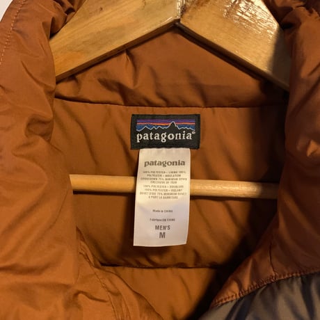 patagonia SLINGSHOT DOWN VEST  BROWN 2000s 極上美品 パタゴニア スリングショット ダウンベスト 600フィルパワー vintage