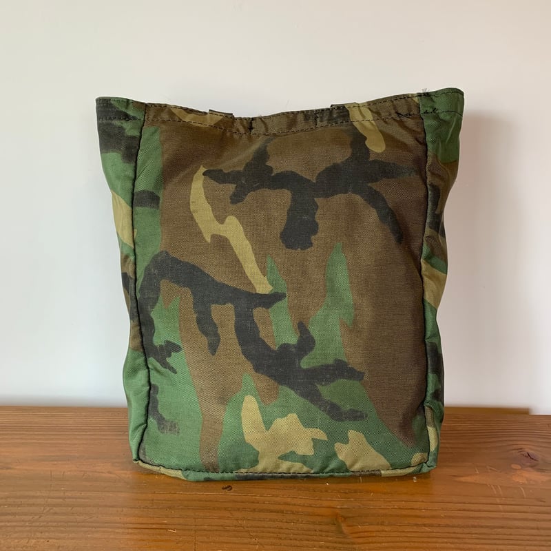 90s〜00s 迷彩 ナイロンラグ ハトメ付き USA ビッグサイズ 90s〜00s