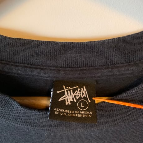 STUSSY 2005 25th ANNIVERSARY S/S TEE L OLD STUSSY vintage