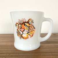 FIRE KING Esso Tiger ファイヤーキング マグカップ エッソタイガー③