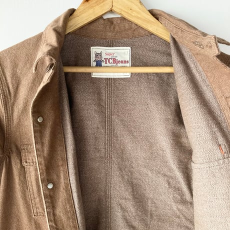 TCB JEANS TABBYS JACKET ブラウンデニム 34 NOS デッドストック vintage
