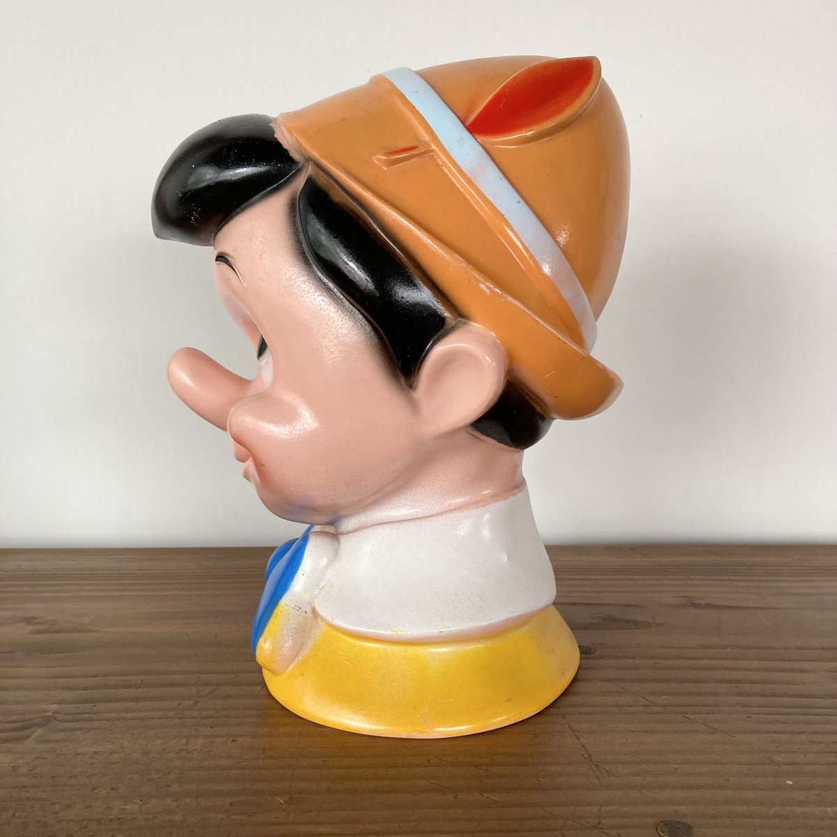 1971年 PINOCCHIO FACE BANK・PLAY PAL PLASTICS ピノキ...