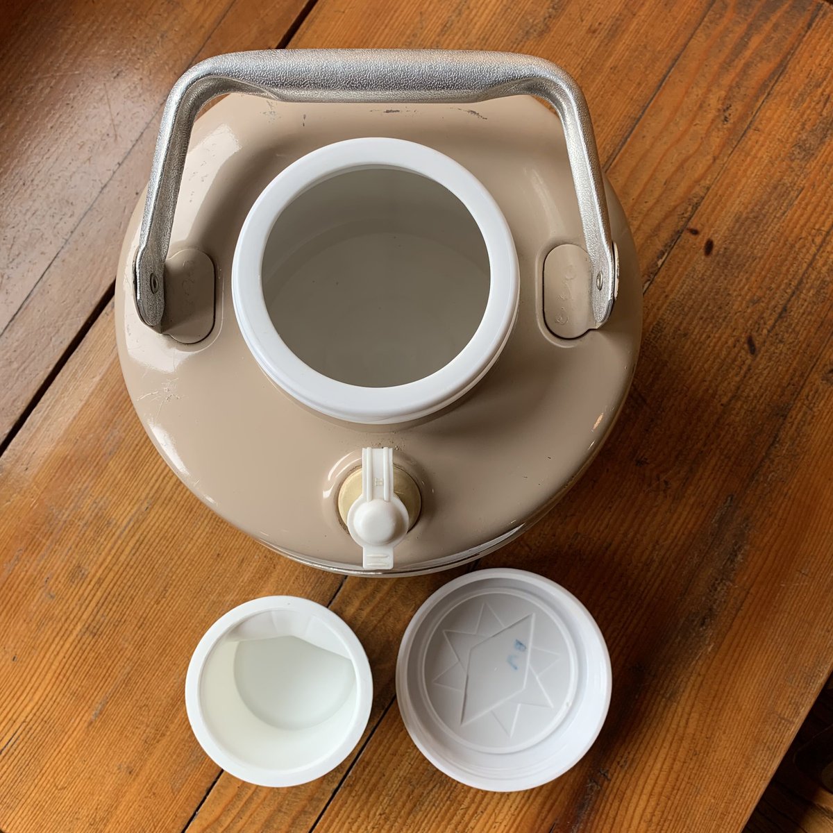 Coleman 1965年1月製 ウォータージャグ 1ガロン チョコパフェ Coleman 1965年1月製 ウォータージャグ 1ガロン チョコパフェ