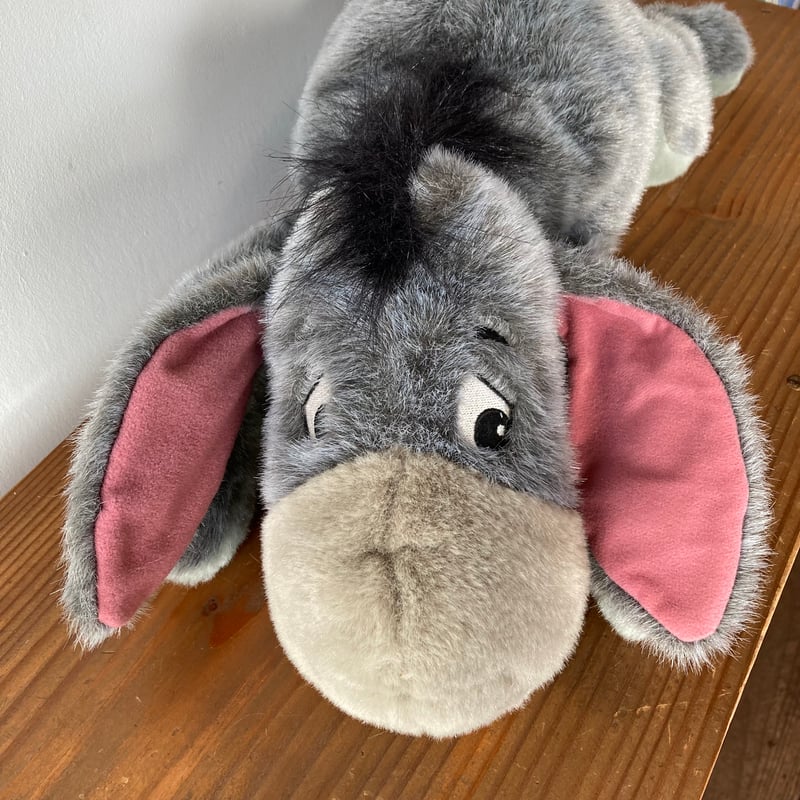 イーヨー ぬいぐるみ ピンク×ブルー Winter ディズニーストア イーヨー