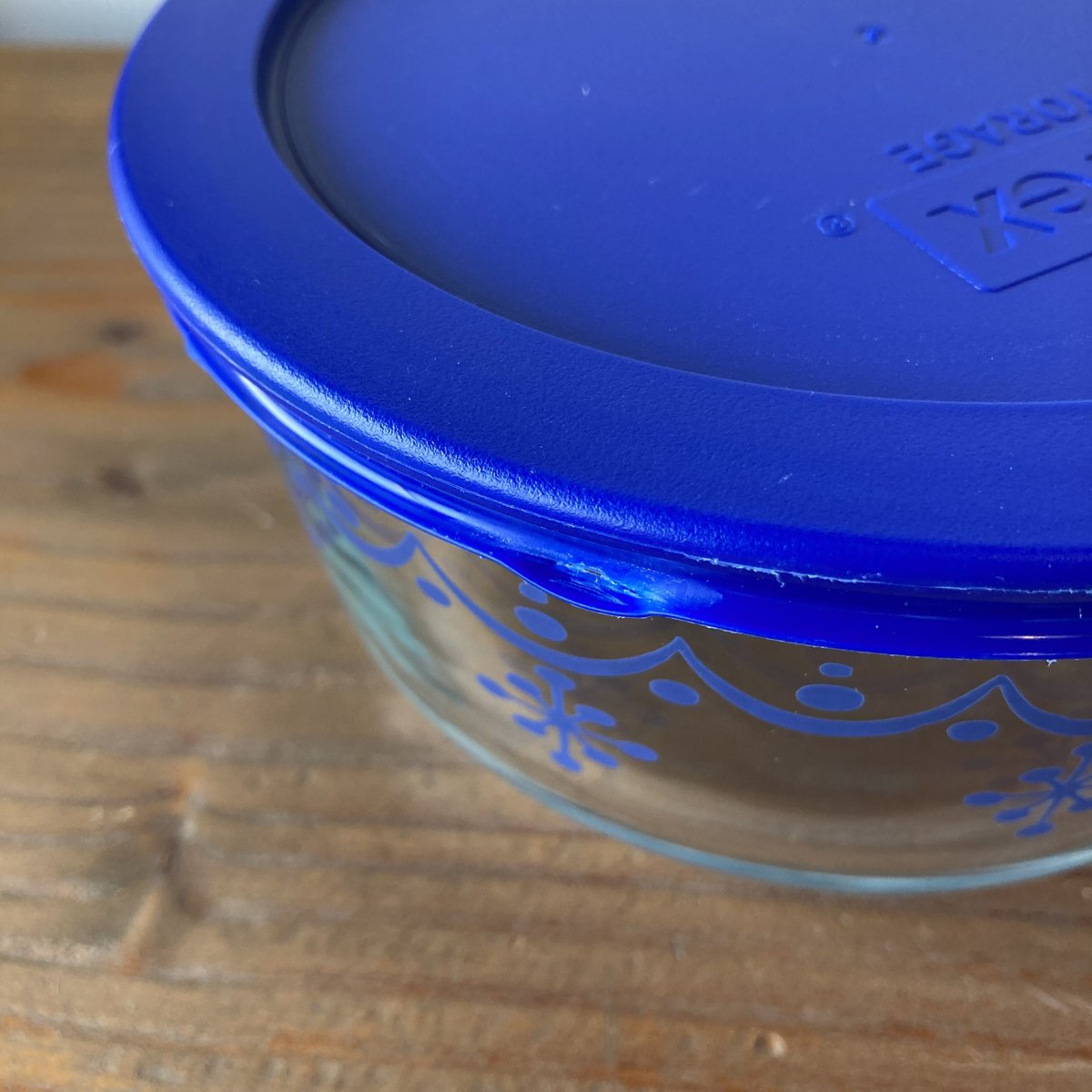 専用ページ　ビンテージ PYREX USA 蓋付　キャニスター旧ロゴ　B Vintage Canister l ビンテージキャニスター #040 – Galri B