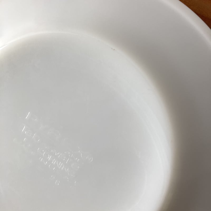 PYREX オールドパイレックス サラダプレート/Copper Filigree B PYREX オールドパイレックス サラダプレート/Copper Filigree B