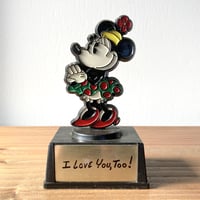 AVIVA MINNIE MOUSE ミニー メッセージトロフィー 1970～1980s