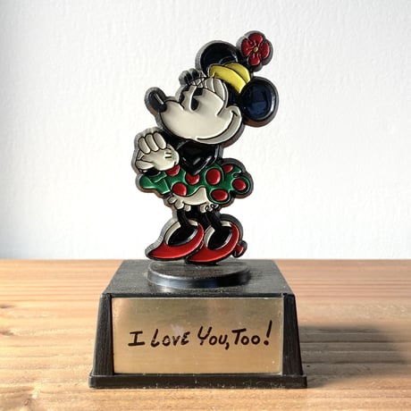 AVIVA MINNIE MOUSE ミニー メッセージトロフィー 1970～1980s
