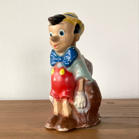 DISNEY PINOCCHIO ピノキオ 貯金箱 1940s