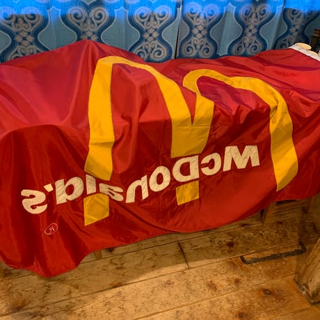 McDonald's VINTAGE FLAG 1970s マクドナルド 旗 VINTAGE