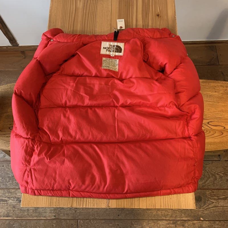 THE NORTH FACE 茶タグ ダウンベスト レッド | MILMOUNTAIN STORE