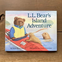 L.L.Bear's Island Adventure 1992年 L.L.Beanの絵本☆レア