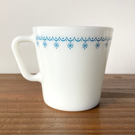 PYREX オールドパイレックス マグカップ／Snow Flake スノーフレーク ②