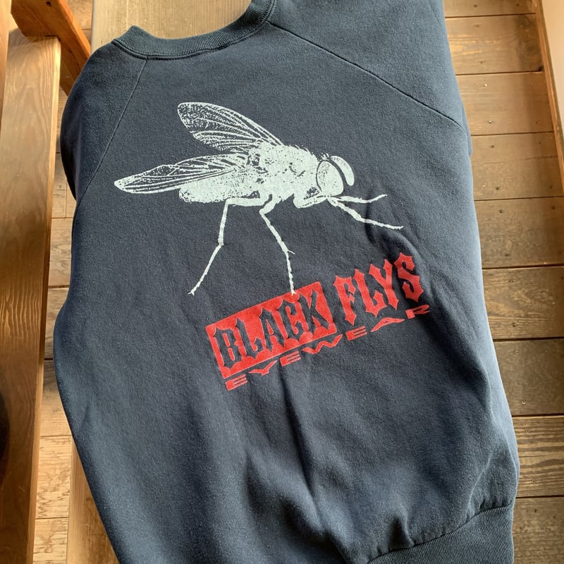 BLACK FLYS 1991年 最初期 スウェット ブラックフライ BLACK FLYS 1991年 最初期 スウェット ブラックフライ