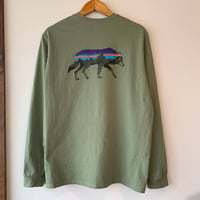 patagonia  BACK FOR GOOD WOLF L/S  パタゴニア ウルフ 狼 VINTAGE