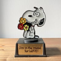 AVIVA SNOOPY スヌーピー メッセージトロフィー 1970～1980s／I’m in the mood for LOVE