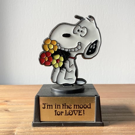 AVIVA SNOOPY スヌーピー メッセージトロフィー 1970～1980s／I’m in the mood for LOVE