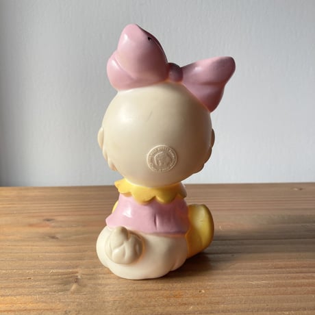 LEDRA PLASTIC ベビー デイジーダック Rubber Squeak Doll 1970s