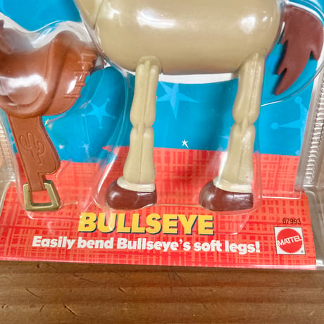 Disney TOY STORY2 BULLSEYE Mattel トイストーリー2 ブルズアイ ベンダブル
