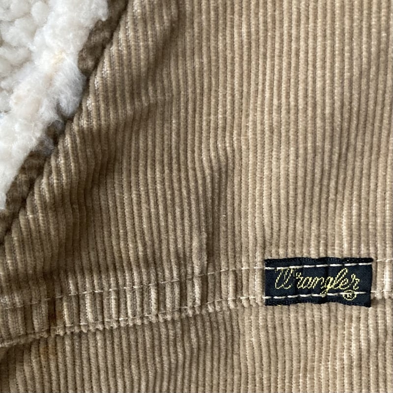 Wrangler ラングラー コーデュロイボアベスト 1970s | MILMOUNTAIN