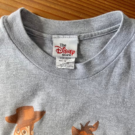 Disney TOY STORY2 トイストーリー2 ウッディ ブルズアイ S/S Tee MADE IN U.S.A.