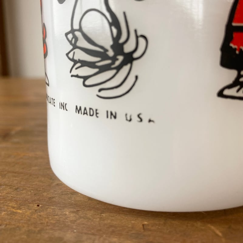 FEDERAL PEANUTS SNOOPY フェデラル スヌーピー マグカップ① | MIL