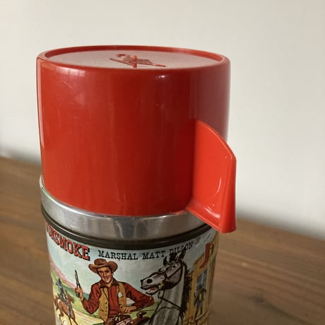 ALADDIN ヴィンテージ アラジン Vacuum Bottle GUNSMOKE 1962年
