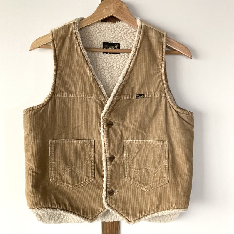 Wrangler ラングラー コーデュロイボアベスト 1970s | MILMOUNTAIN