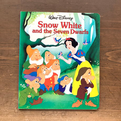 Walt Disney Snow White and the Seven Dwarfs ディズニー 白雪姫と7人のこびと ボードブック 1987年