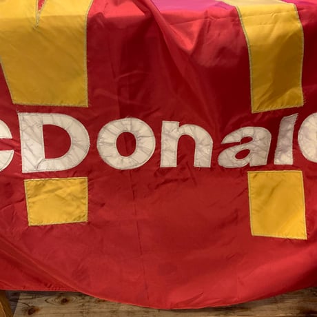 McDonald's VINTAGE FLAG 1970s マクドナルド 旗 VINTAGE