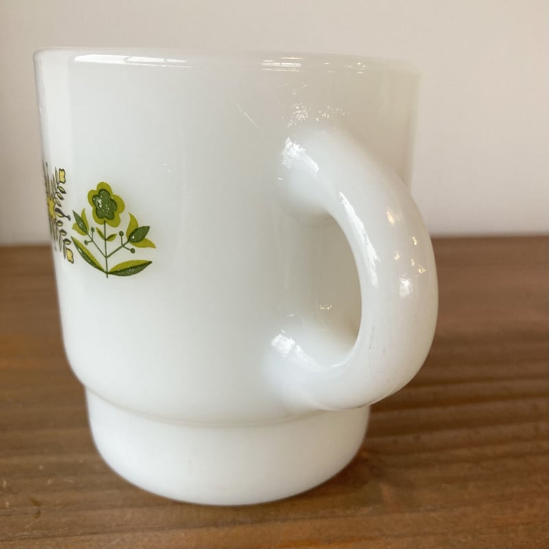 FIRE KING Meadow Green ファイヤーキング メドウグリーン マグカップ |