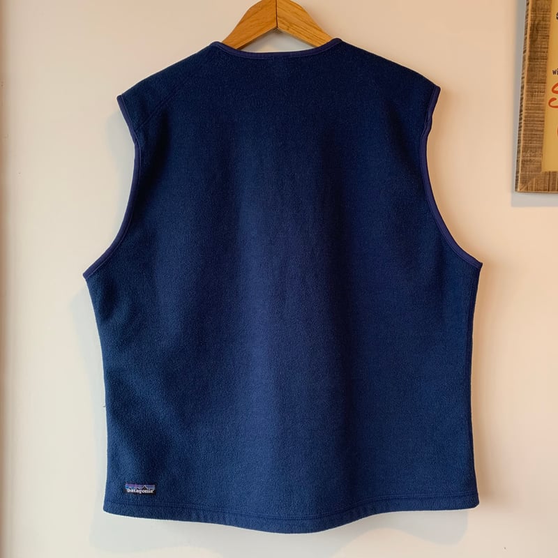 ★ Patagonia Simple Vest パタゴニア シンプルベスト★ patagonia simple vest 1997 ストームブルー 極美品 パタゴニア シン
