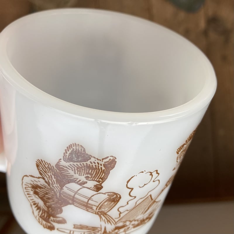 ■美品■グラスベイク スモーキーベア マグカップ アメリカ製 #572-2 グラスベイク スモーキーベア マグカップ アメリカ製 SMOKEY