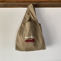 Fun to Ride！ECO BAG-SMALL painted by PALOMA SIGNS
