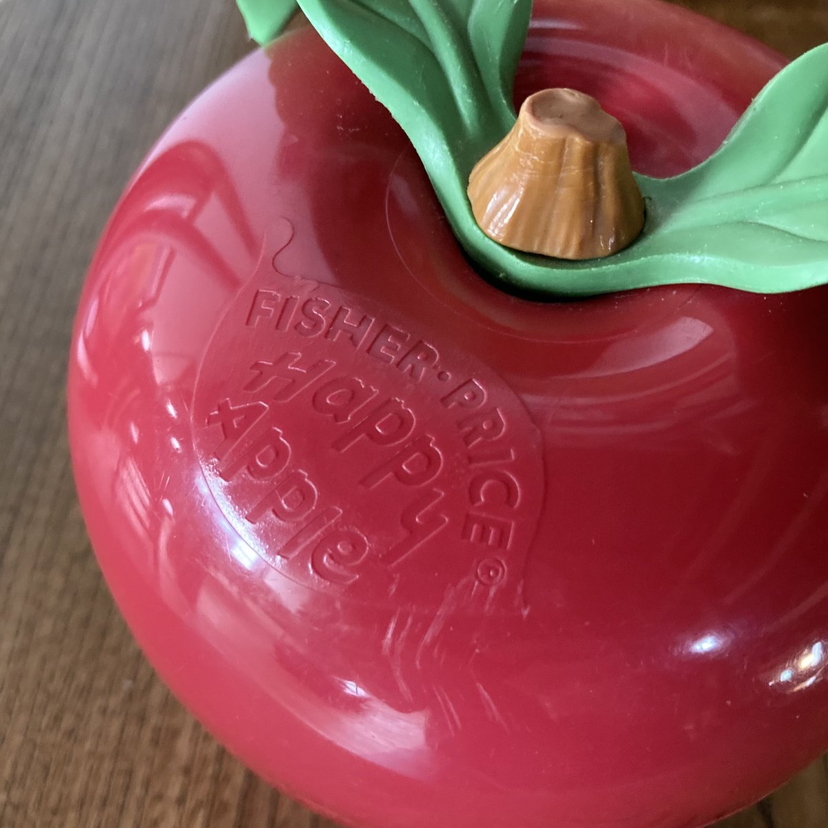 FISHER PRICE ハッピーアップル 起きあがりこぼし 1972年