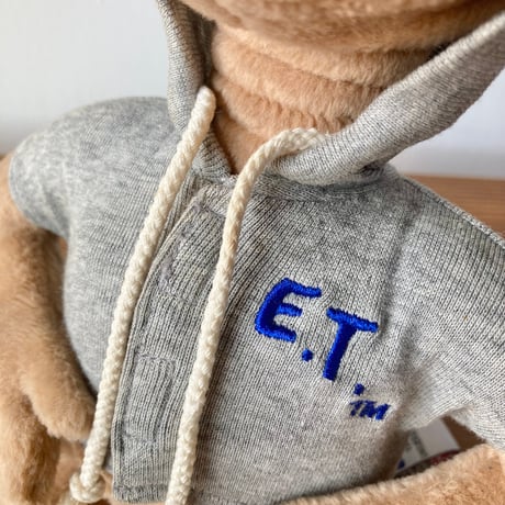 E.T. グレーパーカー ぬいぐるみ UNIVERSAL STUDIOS GUND 1998年