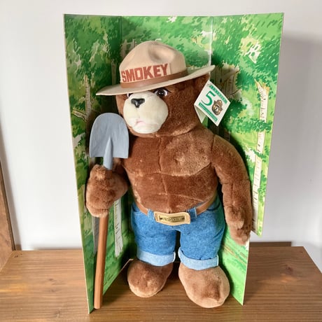 SMOKEY BEAR 50th SPECIAL LIMITED EDITION スモーキーベア 50周年限定 ぬいぐるみ 箱入り 1994年