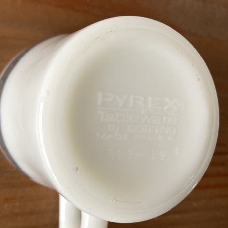 PYREX オールドパイレックス マグカップ／Gray Laurel B