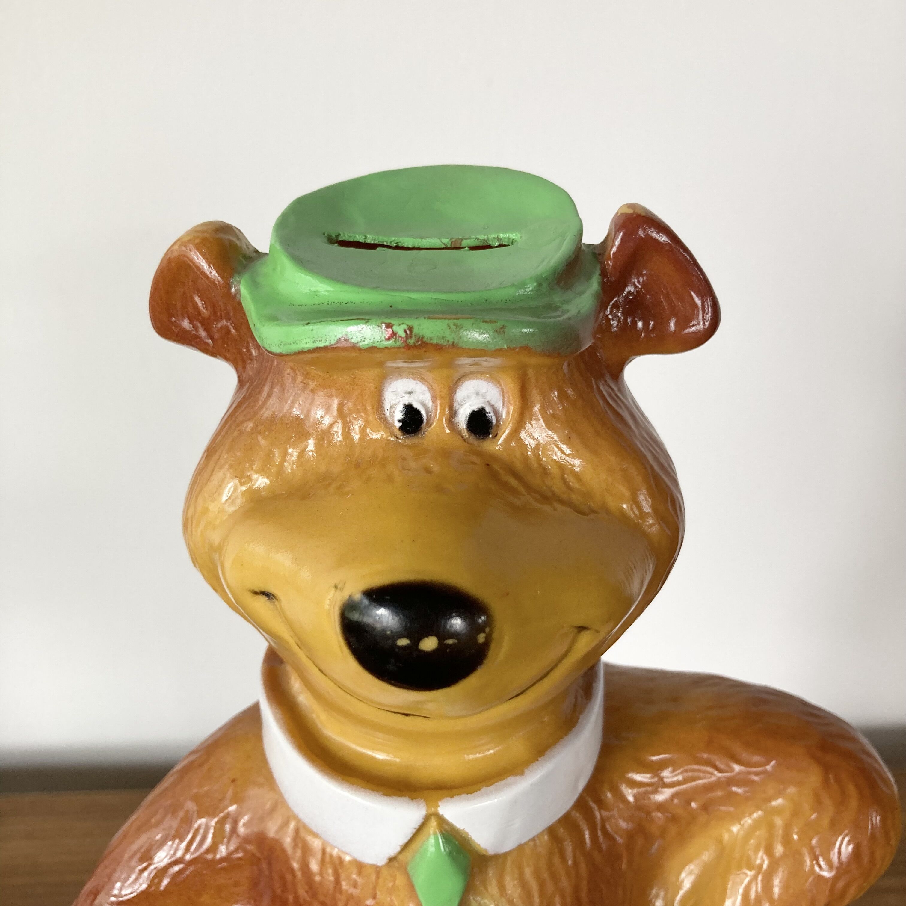 YOGI BEAR Hanna Barbera ヨギベア コインバンク 貯金箱 1973年 |