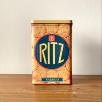 NABISCO RITZ ナビスコ リッツ ティン缶 1990s
