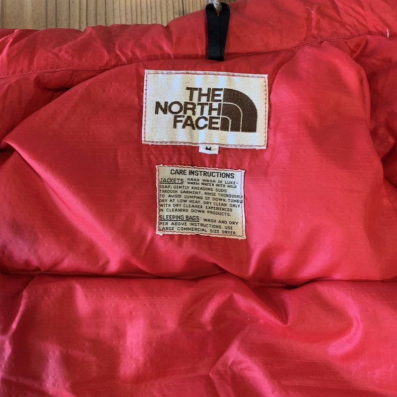 THE NORTH FACE 茶タグ ダウンベスト レッド | MILMOUNTAIN STORE