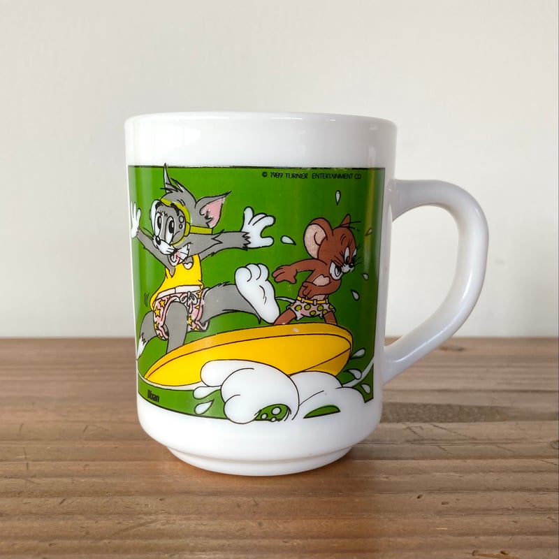 ARCOPAL TOM＆JERRY アルコパル トムとジェリー サーフィン マグカップ