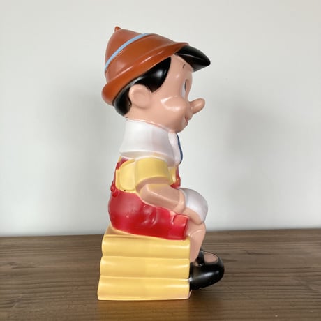 1970s PINOCCHIO BANK･PLAY PAL PLASTICS ピノキオ コインバンク 貯金箱